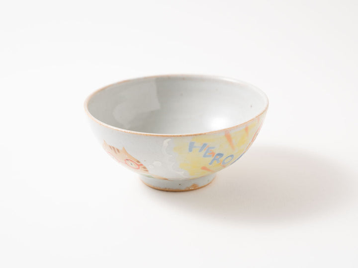Rice Bowl, c — Hand-Painted Japanese Pottery by Hitomi Yamasaki