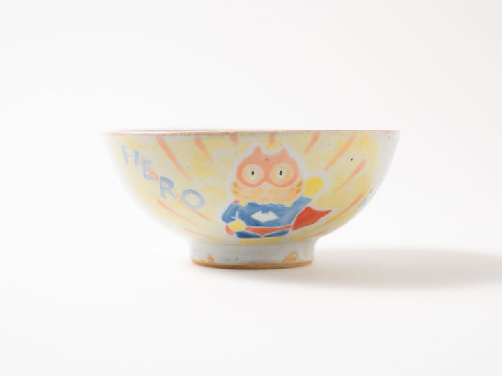 Rice Bowl, c — Hand-Painted Japanese Pottery by Hitomi Yamasaki