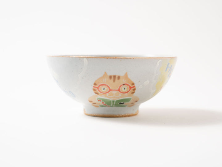 Rice Bowl, c — Hand-Painted Japanese Pottery by Hitomi Yamasaki