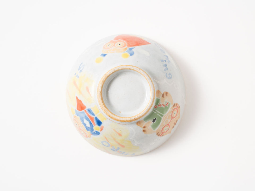 Rice Bowl, c — Hand-Painted Japanese Pottery by Hitomi Yamasaki