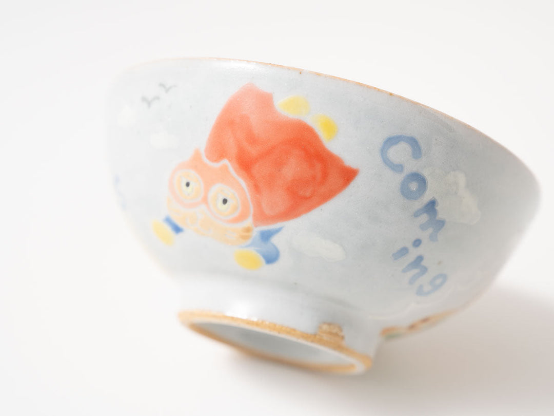 Rice Bowl, c — Hand-Painted Japanese Pottery by Hitomi Yamasaki
