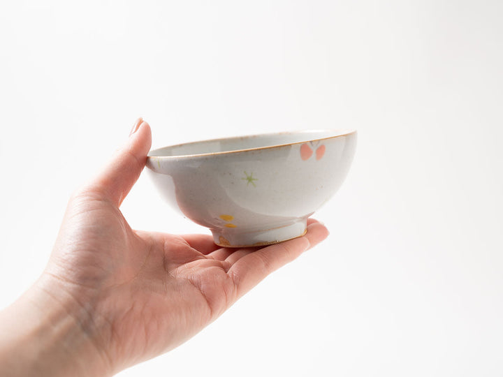 Rice Bowl, d — Hand-Painted Japanese Pottery by Hitomi Yamasaki