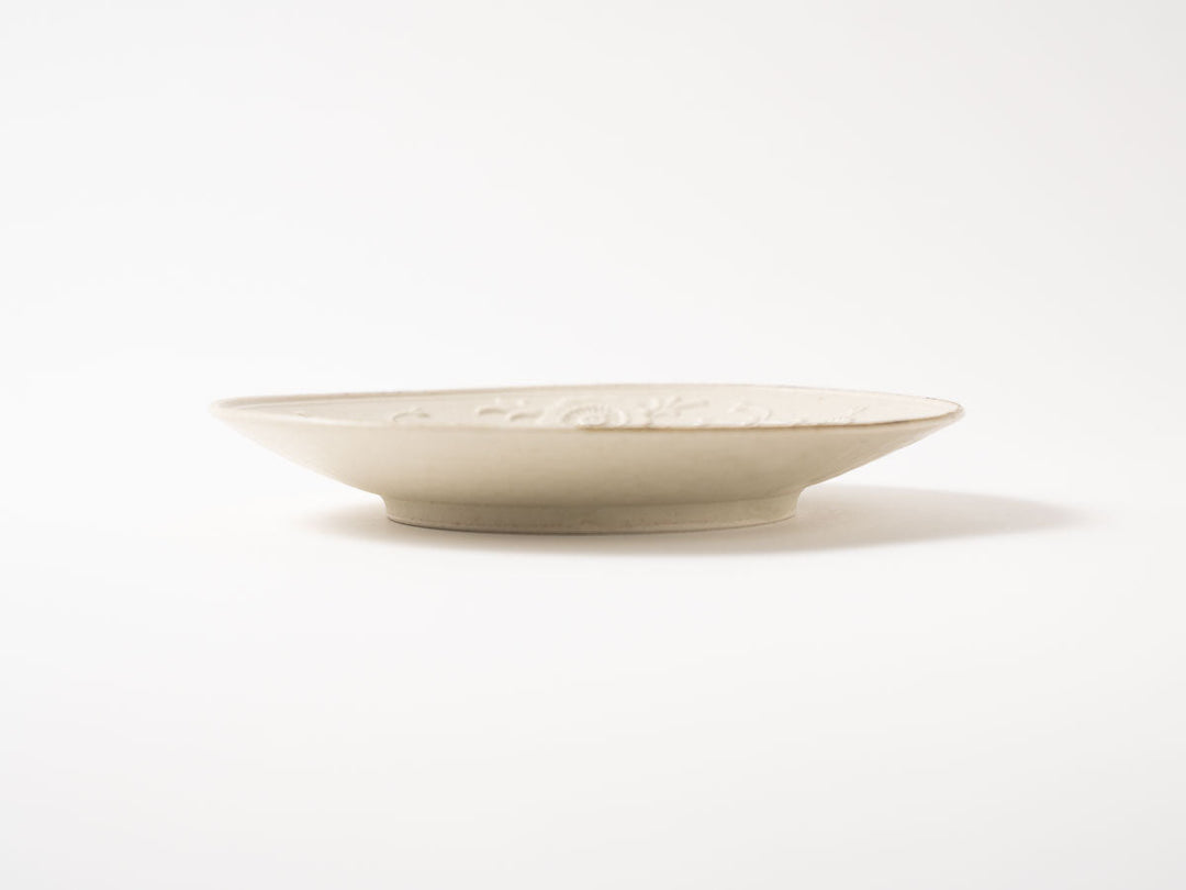 Floral Plate, 5.5-Sun — Hand-Painted Japanese Pottery by Hitomi Yamasaki