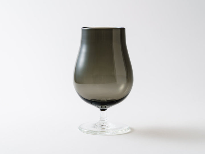 Beer Stem Glass Gray - Crafted By Yudai Koga