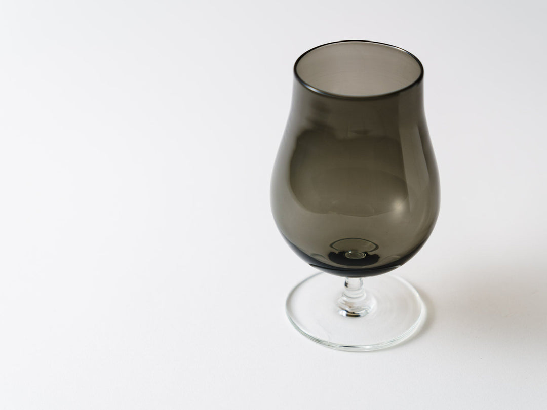 Beer Stem Glass Gray - Crafted By Yudai Koga
