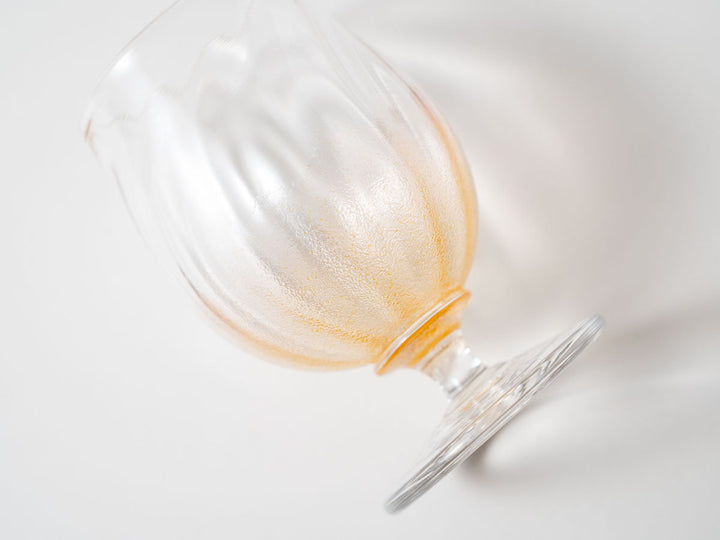 Rose Footed Tulip Glass - Crafted By Yuichi Yamazaki