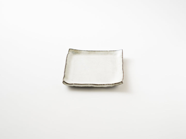 White Square Plate - Crafted By Yuichi Hirai