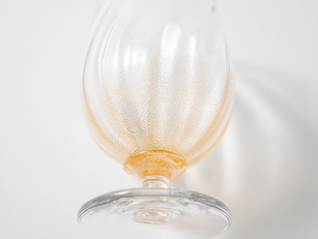 Rose Footed Tulip Glass - Crafted By Yuichi Yamazaki