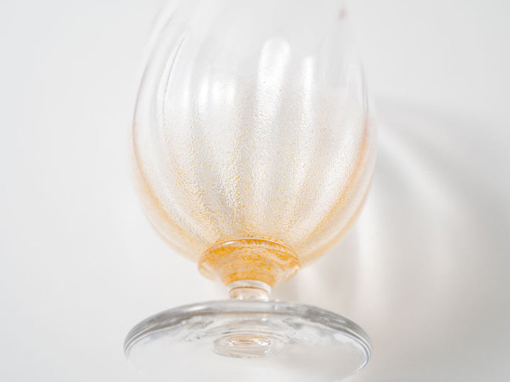 Rose Footed Tulip Glass - Crafted By Yuichi Yamazaki