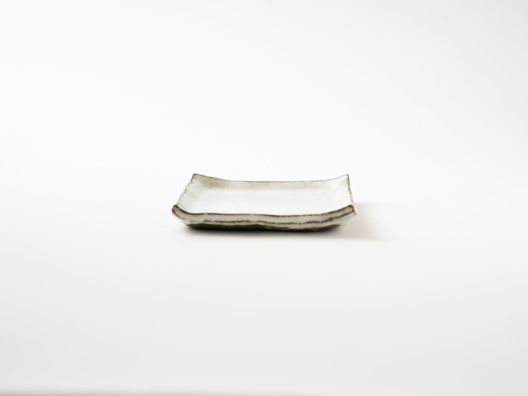 White Square Plate - Crafted By Yuichi Hirai
