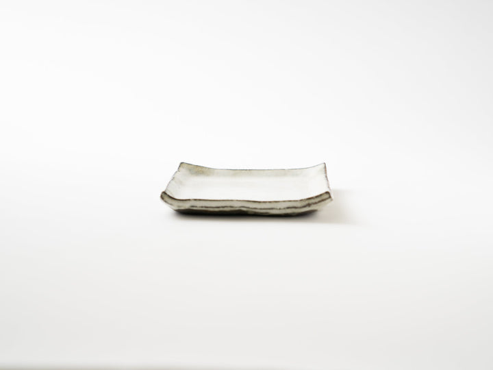 White Square Plate - Crafted By Yuichi Hirai