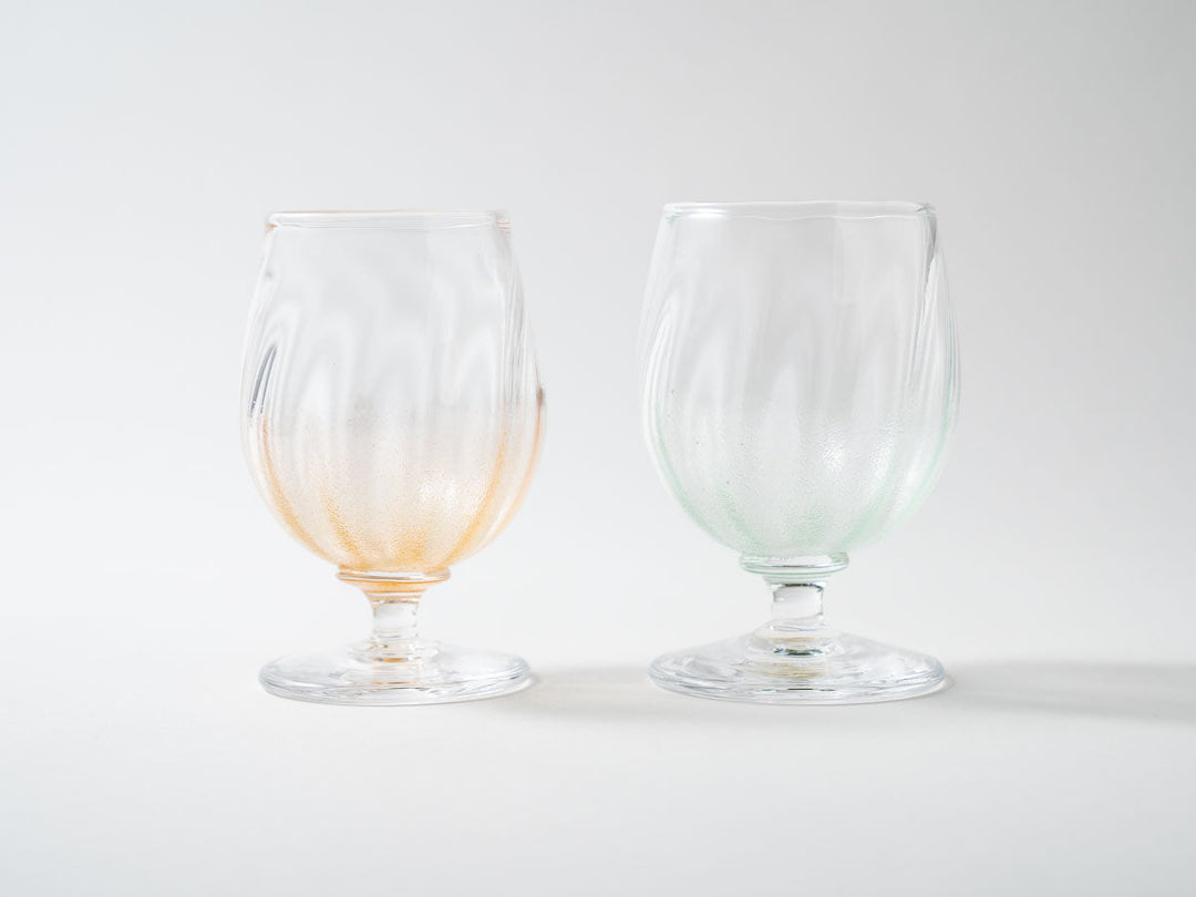 Rose Footed Tulip Glass - Crafted By Yuichi Yamazaki