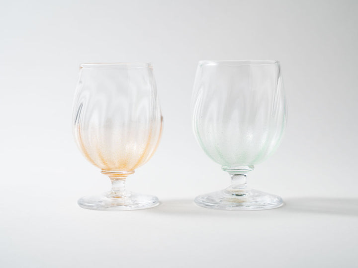 Rose Footed Tulip Glass - Crafted By Yuichi Yamazaki