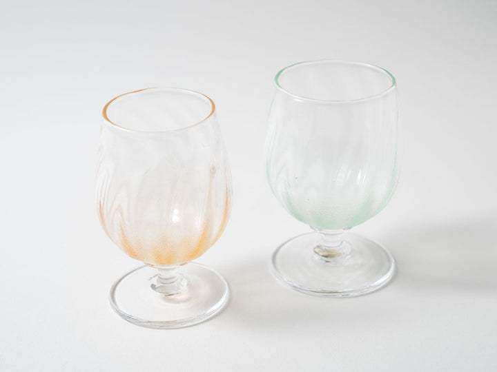 Rose Footed Tulip Glass - Crafted By Yuichi Yamazaki