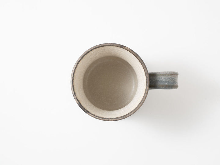 Flared Mug, Green — Hand-Glazed Japanese Pottery by Masanori Yamamoto