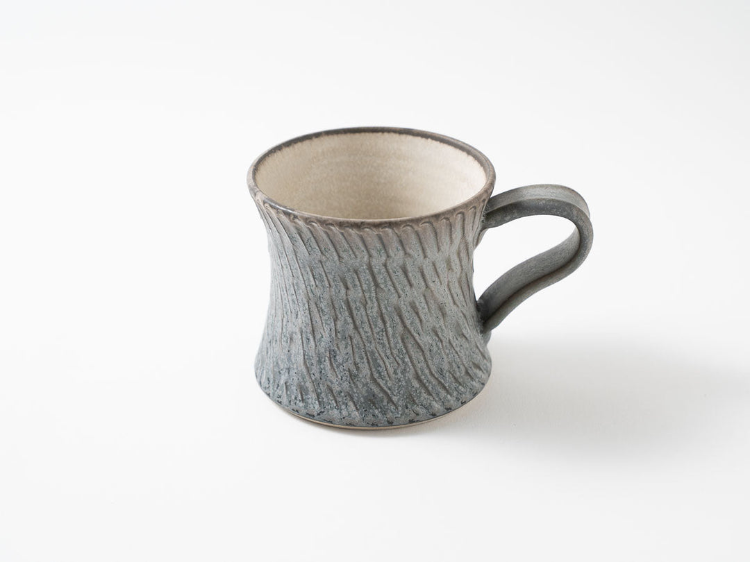 Flared Mug, Green — Hand-Glazed Japanese Pottery by Masanori Yamamoto