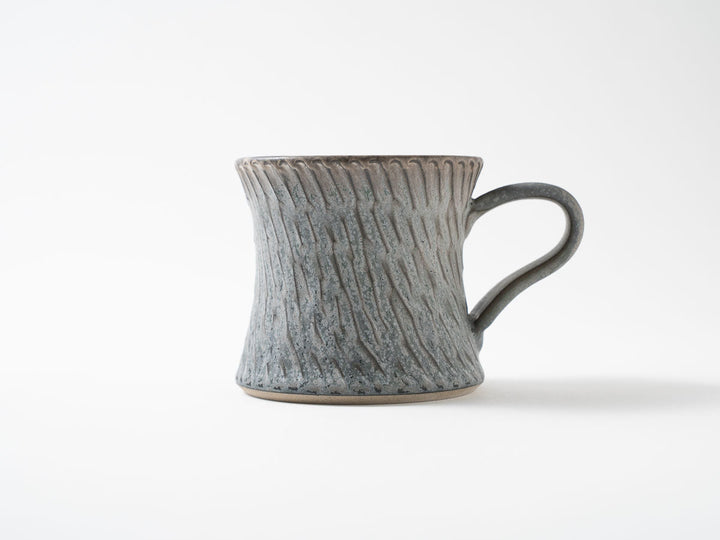 Flared Mug, Green — Hand-Glazed Japanese Pottery by Masanori Yamamoto