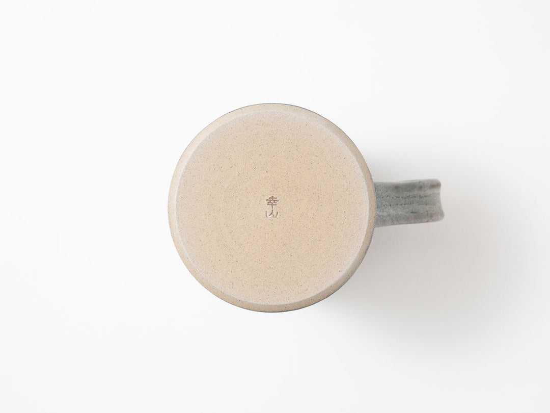 Flared Mug, Green — Hand-Glazed Japanese Pottery by Masanori Yamamoto