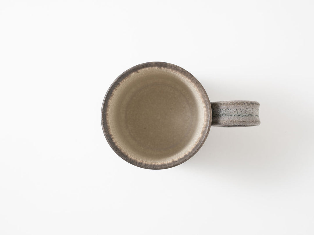 Straight-Sided Mug, Green — Hand-Glazed Japanese Pottery by Masanori Yamamoto