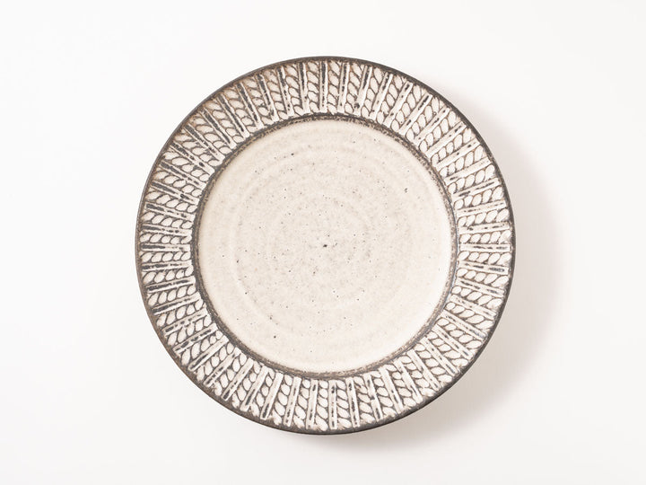 Twisted Rim Flat Plate (8 Sun) - Crafted By Masanori Yamamoto