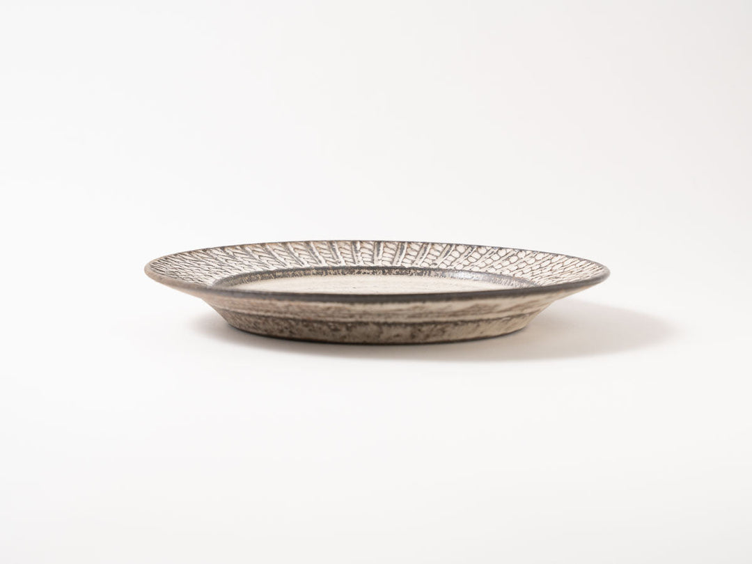 Twisted Rim Flat Plate (8 Sun) - Crafted By Masanori Yamamoto