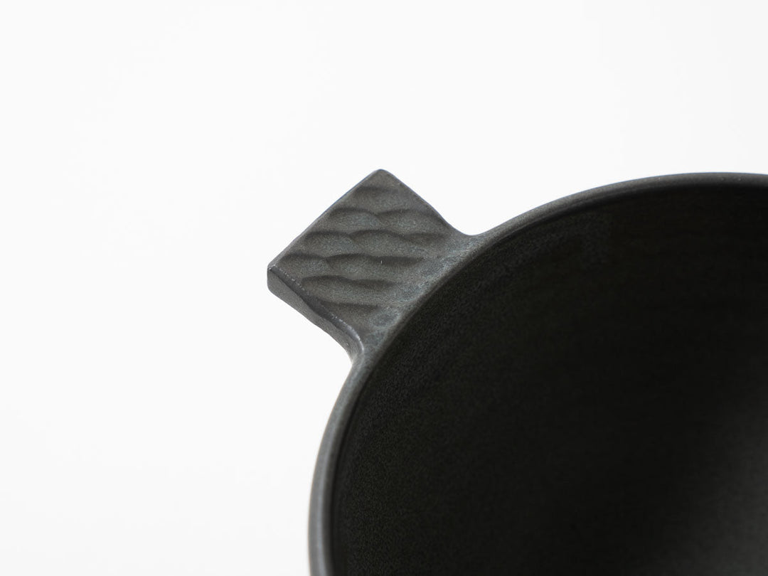 Eared Soup Bowl, Small, Green — Hand-Glazed Japanese Pottery by Masanori Yamamoto