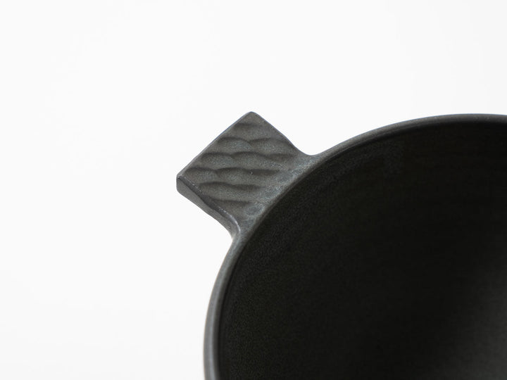 Eared Soup Bowl, Small, Green — Hand-Glazed Japanese Pottery by Masanori Yamamoto