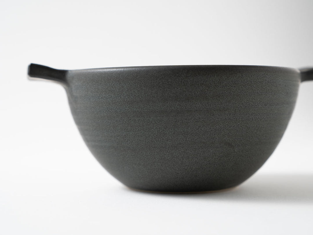 Eared Soup Bowl, Small, Green — Hand-Glazed Japanese Pottery by Masanori Yamamoto