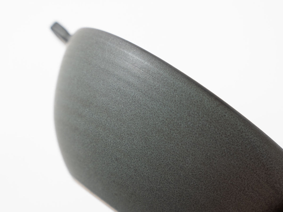 Eared Soup Bowl, Large, Green — Hand-Glazed Japanese Pottery by Masanori Yamamoto