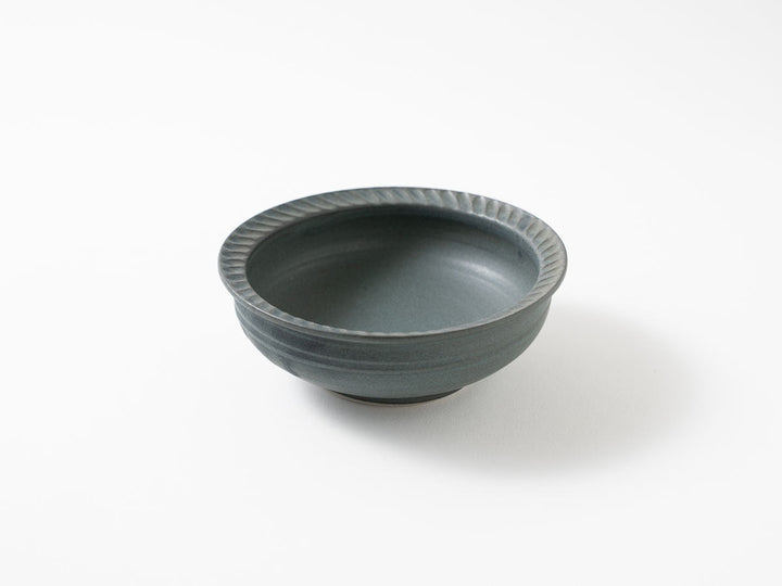 Rim Bowl S, Green — Hand-Glazed Japanese Pottery by Masanori Yamamoto