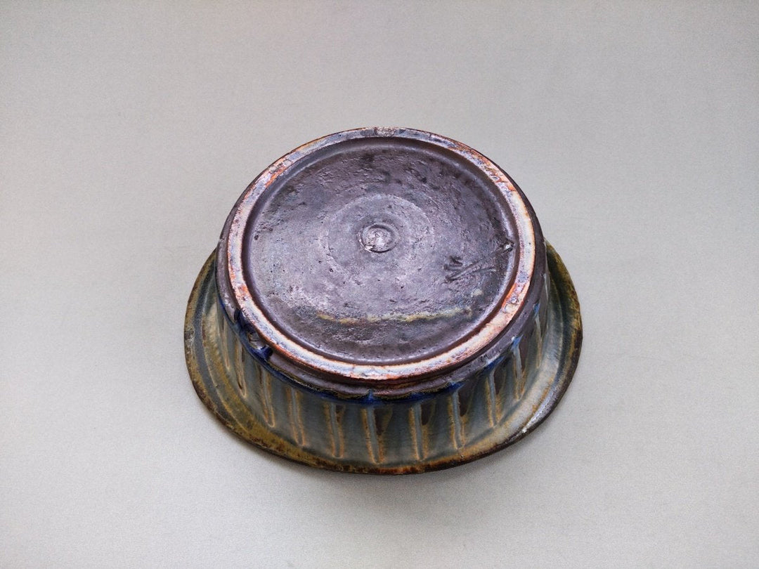 Ash Glazed Colored Heat-Resistant Gratin Bowl - Crafted By Taizo Yamamoto