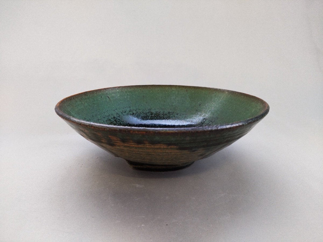 Matte Oribe 6.5-Sun Shallow Bowl - Crafted By Kazuhito Yamamoto