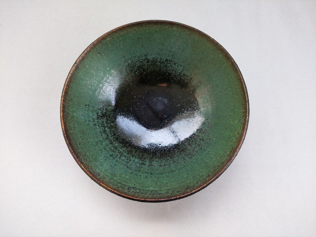 Matte Oribe 6.5-Sun Shallow Bowl - Crafted By Kazuhito Yamamoto
