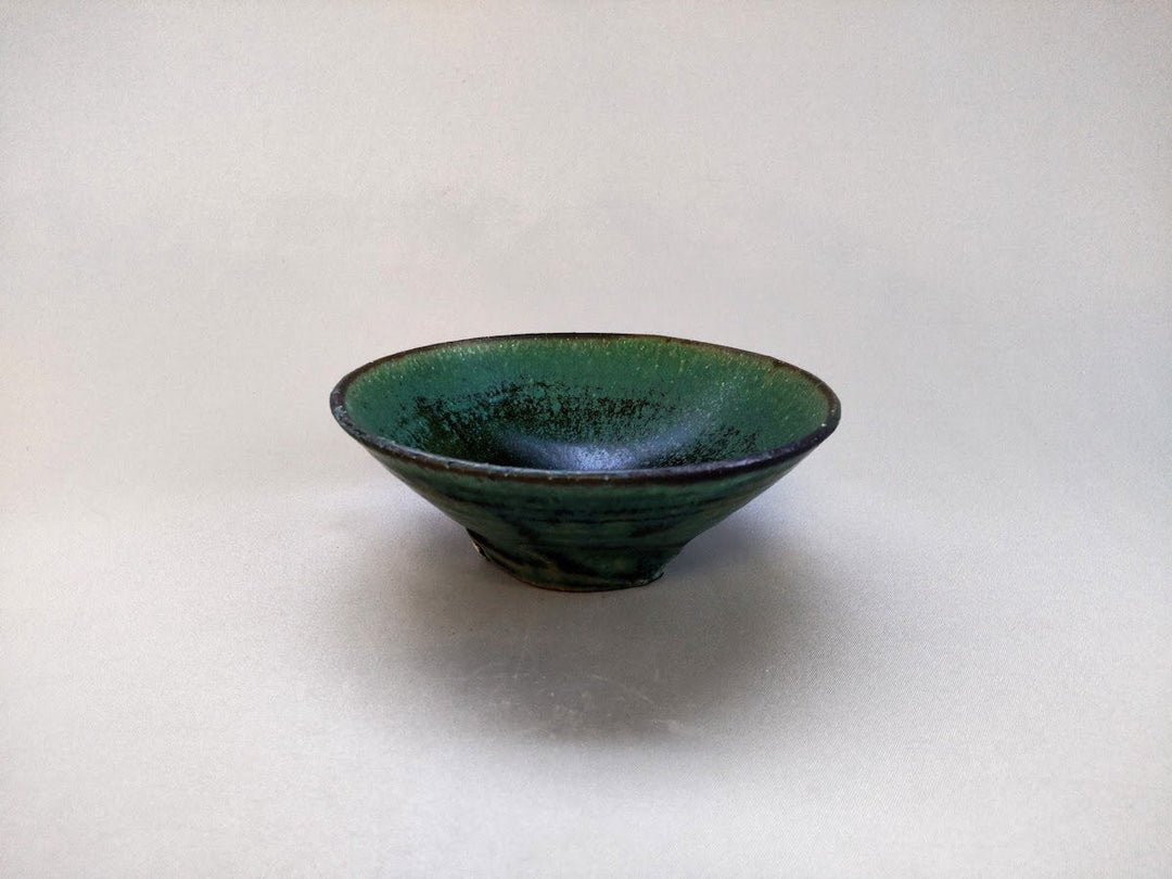 Matte Oribe 4-Sun Shallow Bowl - Crafted By Kazuhito Yamamoto