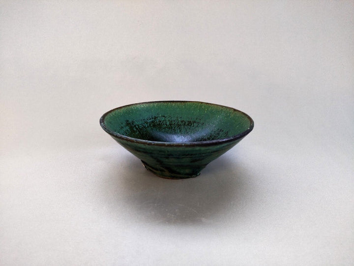 Matte Oribe 4-Sun Shallow Bowl - Crafted By Kazuhito Yamamoto