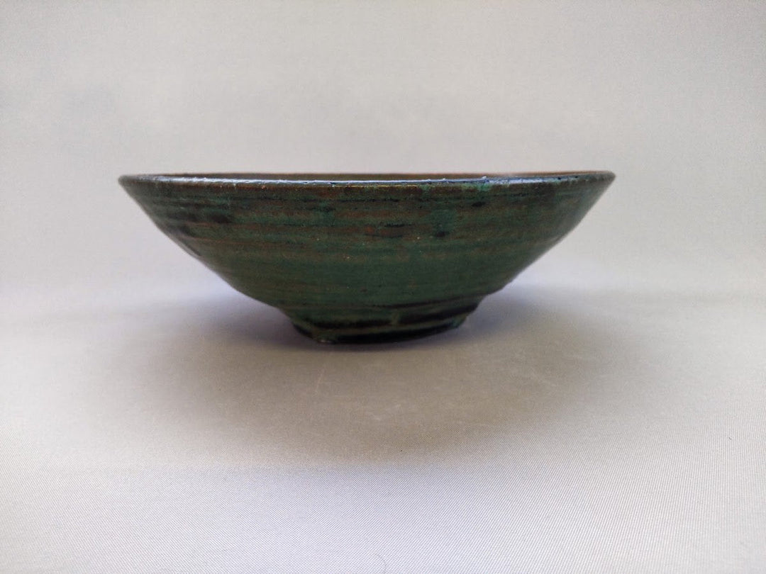 Matte Oribe 6.5-Sun Shallow Bowl - Crafted By Kazuhito Yamamoto