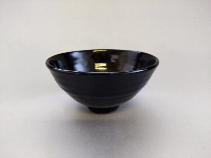 Black Yuzu Glazed Bowl - Crafted By Tatsuo Otomo