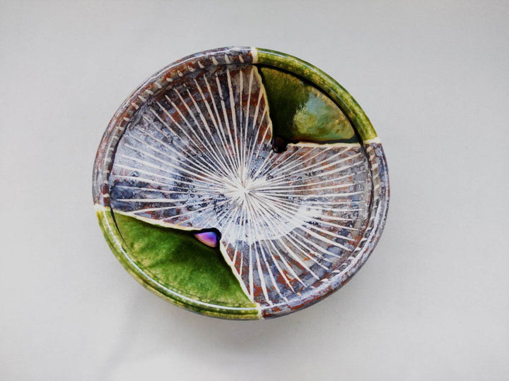Mouse Tokusa Tamabuchi Boat Bowl - Crafted By Renji Nakagaki