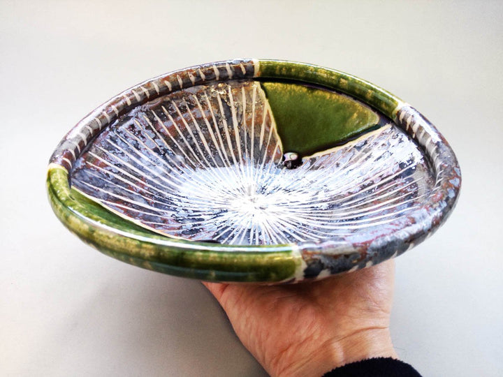 Mouse Tokusa Tamabuchi Boat Bowl - Crafted By Renji Nakagaki