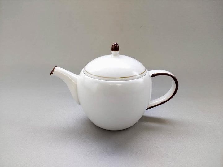 Pot Rusted Edge White Matte - Crafted By Koyo Kiln