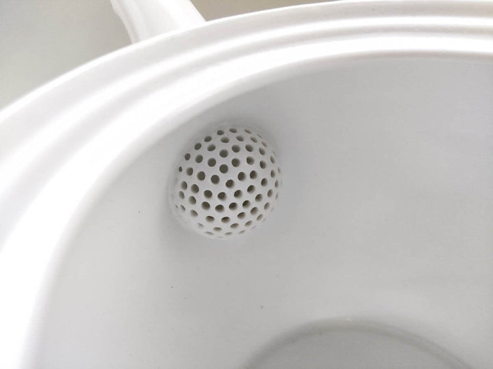 Pot Rusted Edge White Matte - Crafted By Koyo Kiln