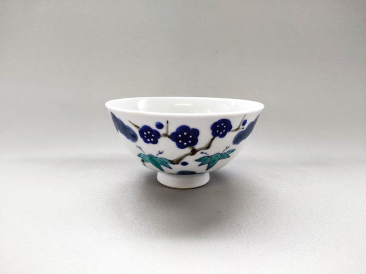 Kissho Shochikubai Rice Bowl Large - Crafted By Tokushichi Kiln