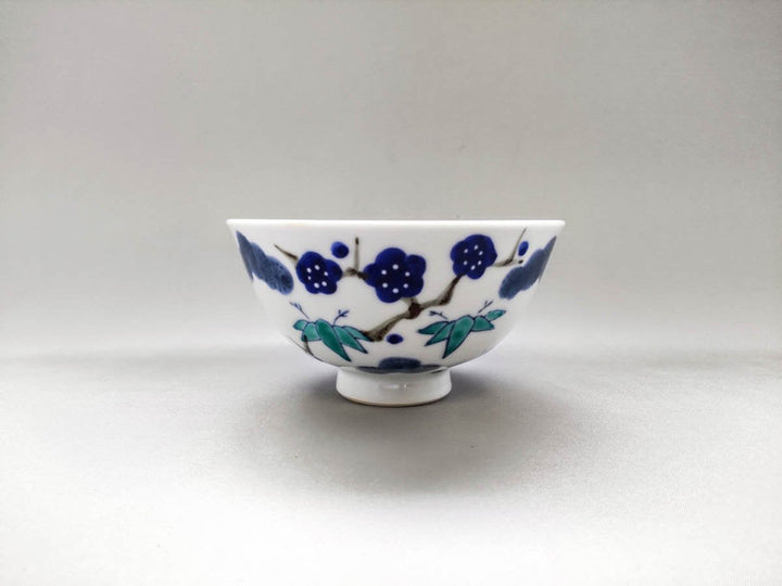 Kissho Shochikubai Rice Bowl Large - Crafted By Tokushichi Kiln