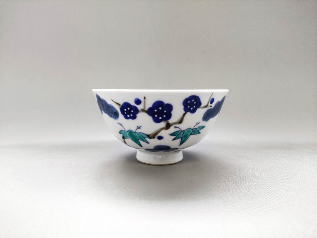 Kissho Shochikubai Rice Bowl Large - Crafted By Tokushichi Kiln