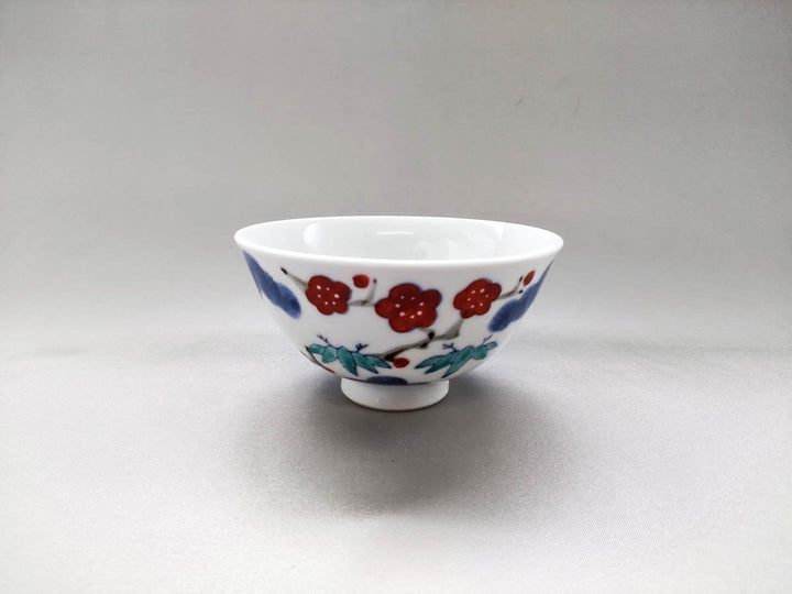 Kissho Shochikubai Rice Bowl Small - Crafted By Tokushichi Kiln