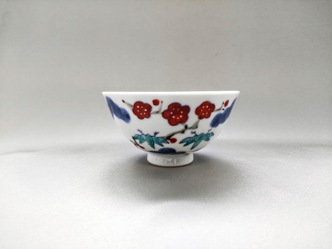 Kissho Shochikubai Rice Bowl Small - Crafted By Tokushichi Kiln