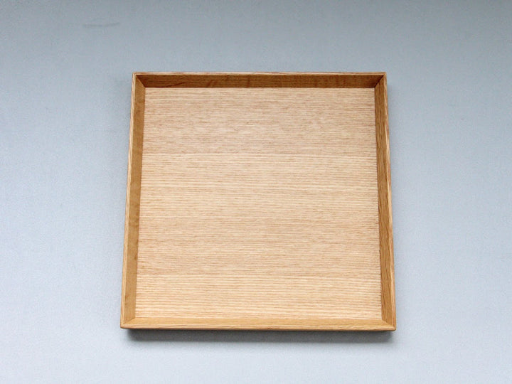 Shiraki Lacquered Tamo 6.5 Square Tray