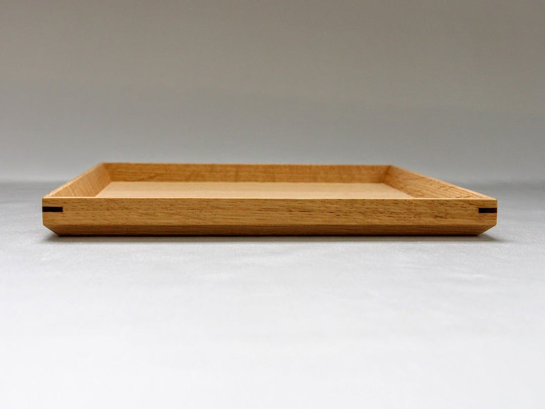 Shiraki Lacquered Tamo 6.5 Square Tray