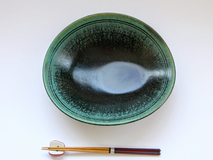 Matte Oribe Pasta Plate - Crafted By Kazuhito Yamamoto