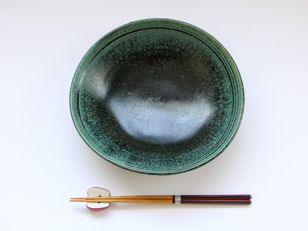 Matte Oribe Pasta Plate Small - Crafted By Kazuhito Yamamoto